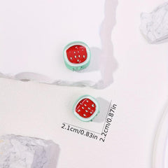 2pcs Watermelon Pattern Hair Claw for Girls