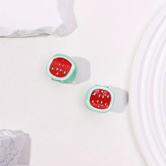 2pcs Watermelon Pattern Hair Claw for Girls