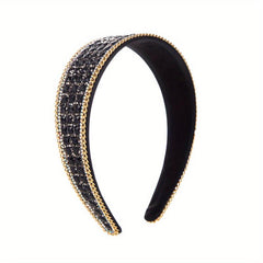 Baroque Style Crystal Head Hoop Hair Accessories