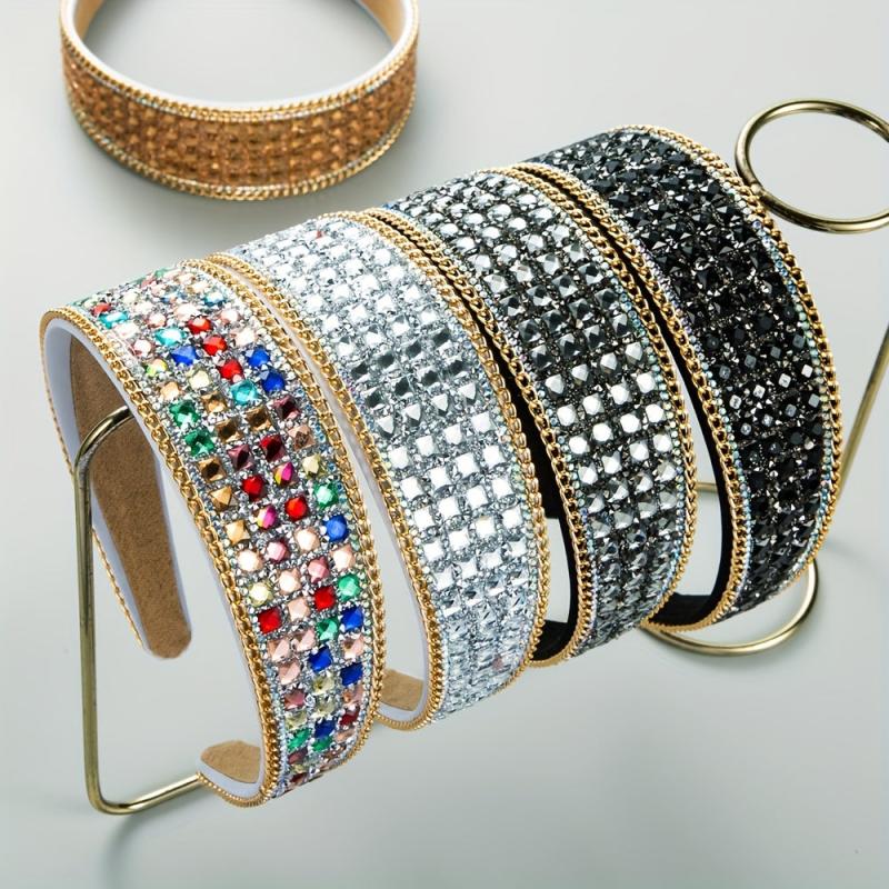 Baroque Style Crystal Head Hoop Hair Accessories