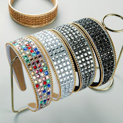 Baroque Style Crystal Head Hoop Hair Accessories