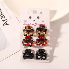 Small Amber Ponytail Clip, Hair Accessories