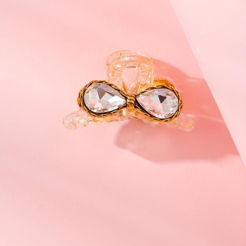 Crystal Hair Claw Transparent Shark Claw Ponytail Holder Hair Accessories