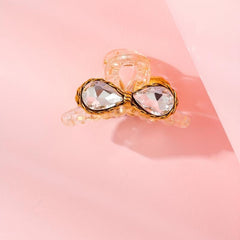 Crystal Hair Claw Transparent Shark Claw Ponytail Holder Hair Accessories
