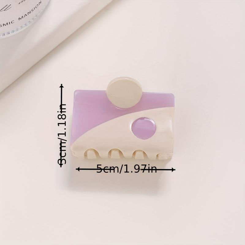 Acetate Hair Claw Shark Claw Mini Hair Clip Women Girls Hair Accessories