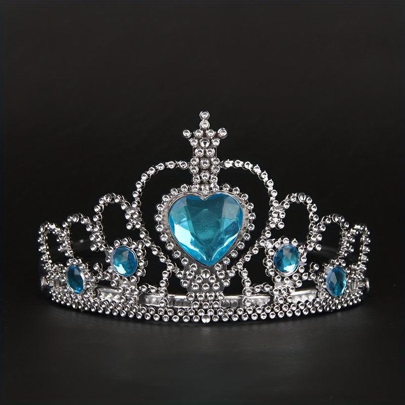 Rhinestone Tiara Crown Headband Hair Accessories For Women Girls Teens