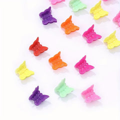 40pcs Mini Butterfly Hair Claw Clip Non-slip Hair Claw for Women Girls Baby