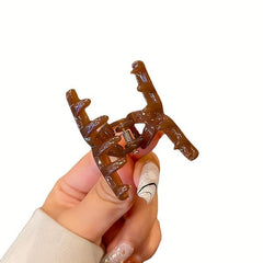 4pcs Vintage Hair Claw Shark Claw Bangs Clip Hair Accessories for Women