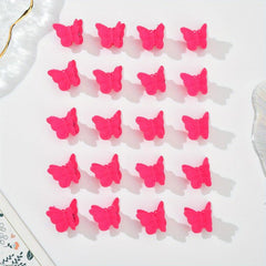 20pcs Butterfly Mini Hair Claw Hair Clip Hair Accessories For Women Girls