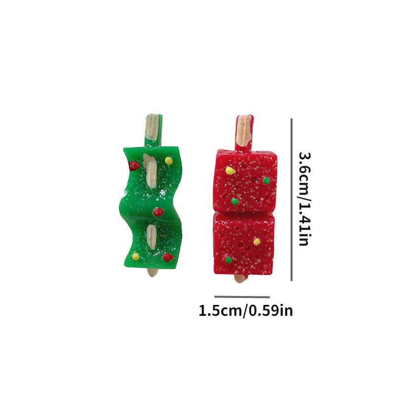 Lotus Root Meat Ball Skewer Duck Billed Hair Clip Funny Food Series