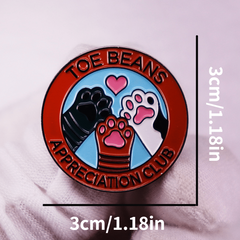 Cute Cat Claw Alliance Brooch Pin
