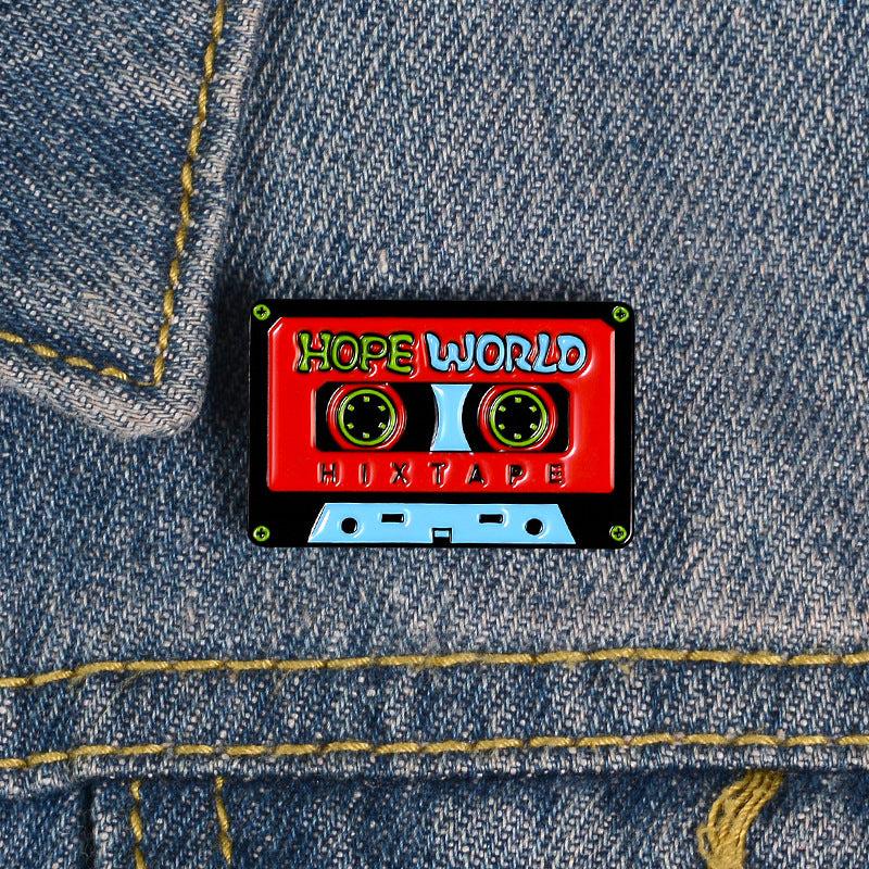 Creative Pop Enamel Pin Lapel Badges Brooch Funny Jewelry