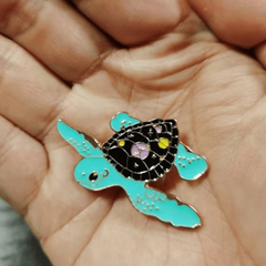 Personality Small Turtle Brooch
