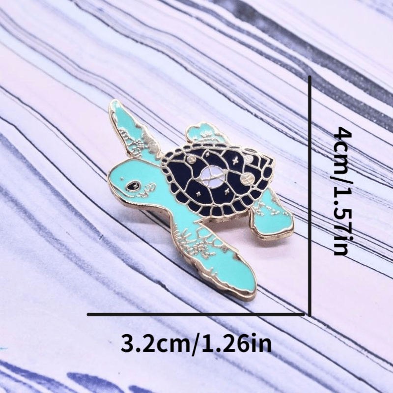 Personality Small Turtle Brooch