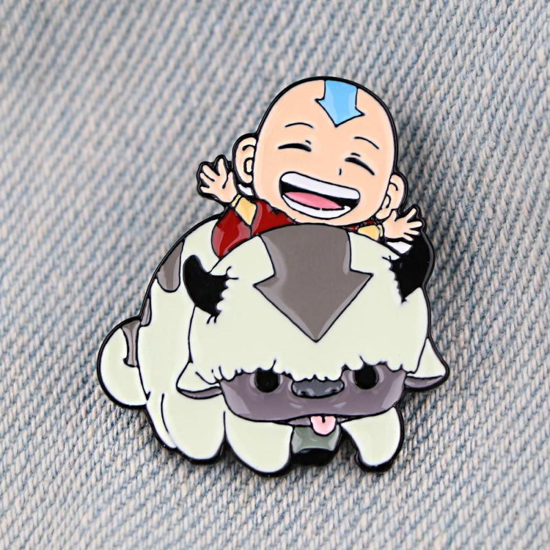 Cartoon Enamel Pin Badges Brooches For Backpacks Jewelry Accessories Men