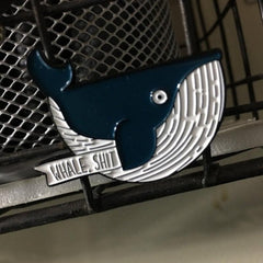 Whale Shit Whale Alloy Brooch Pin