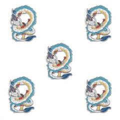 1pc Cartoon Brooch Pin Anime Dragon Pattern Brooch Pin Creative Accessories