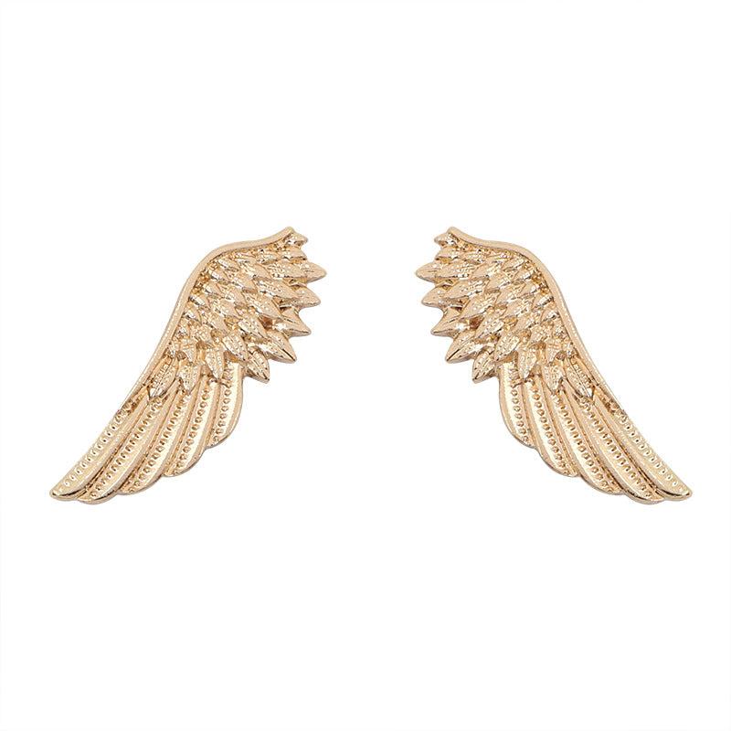 2pcs Wing Brooche Set Retro Style Wedding Shirt Collar Pin Accessory Gift