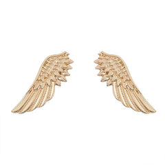 2pcs Wing Brooche Set Retro Style Wedding Shirt Collar Pin Accessory Gift