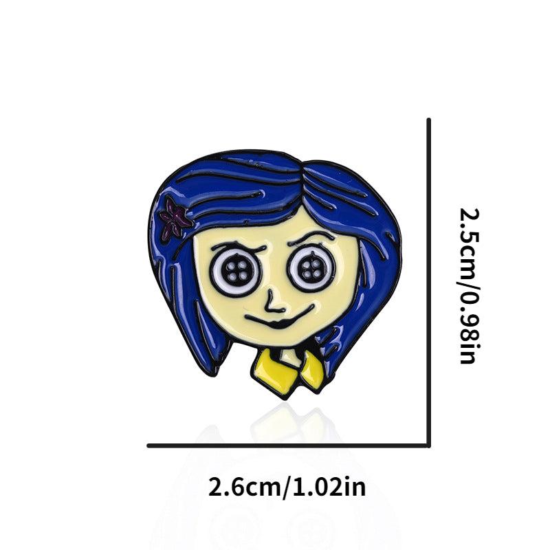Ghost Mother Brooch Cartoon Clothing Accessories