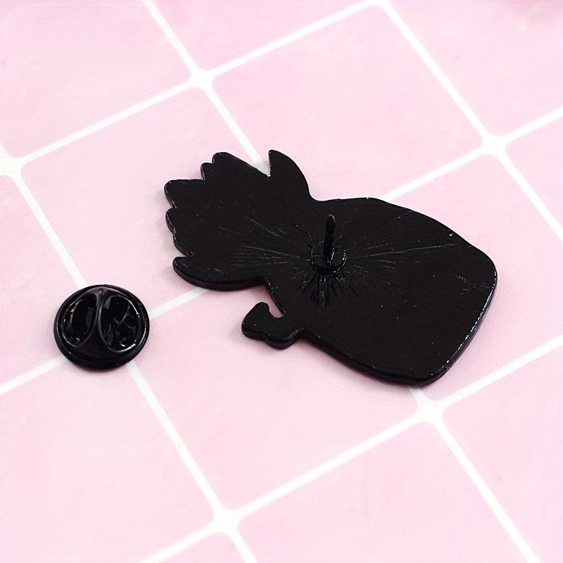 Fruit Pineapple House Brooch For Men