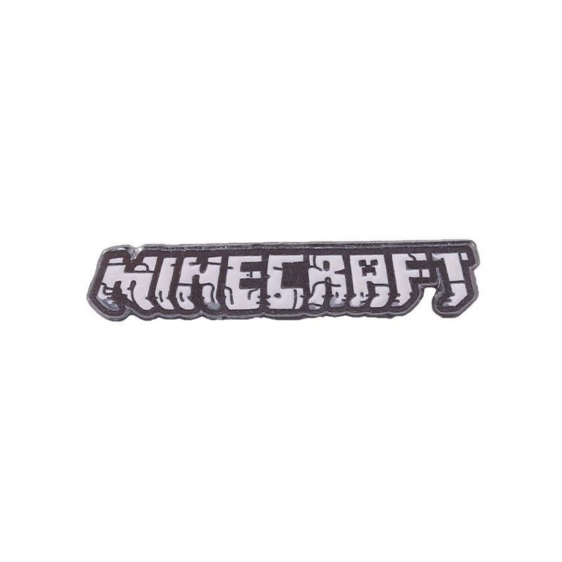 3pcs Game Series Sword Letter Paint Badges Clothing Accessories