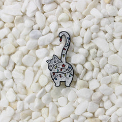 Long Tail Sexy Cat Brooch