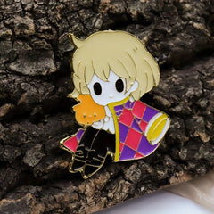 Cartoon Girl Pattern Enamel Backpack Pin