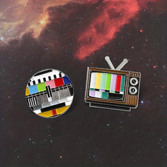 Cartoon Retro Tv Brooch
