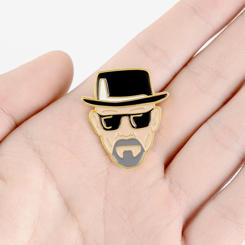 Classic Movie Series Character Brooch Enamel Pin