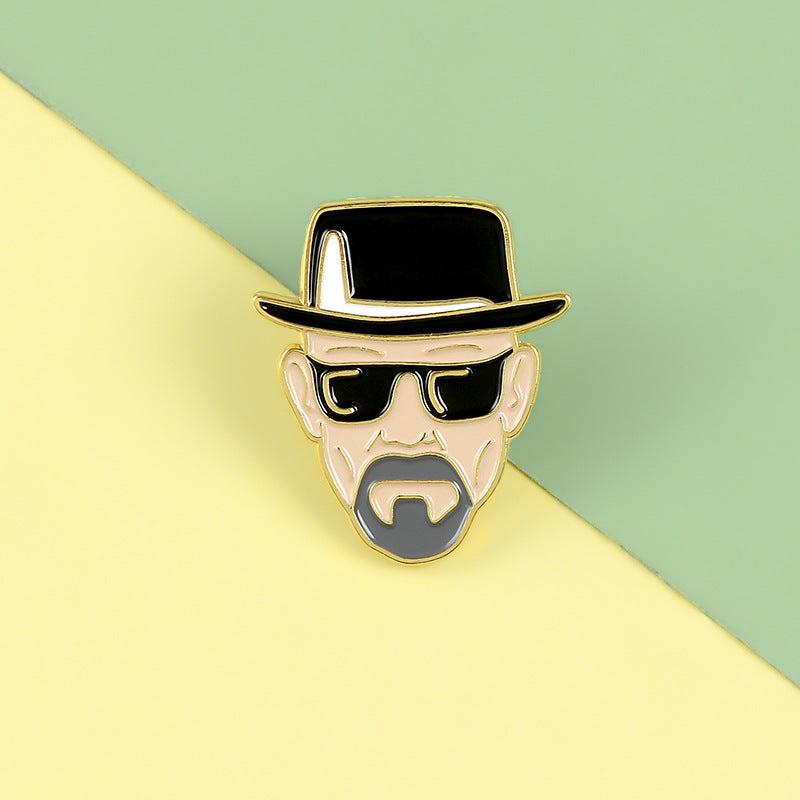 Classic Movie Series Character Brooch Enamel Pin