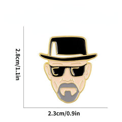 Classic Movie Series Character Brooch Enamel Pin