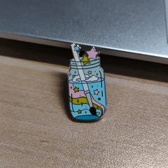 Glass Bottle Pattern Brooch Alloy Brooch