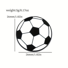 Creative Soccer Player Brooch For Men