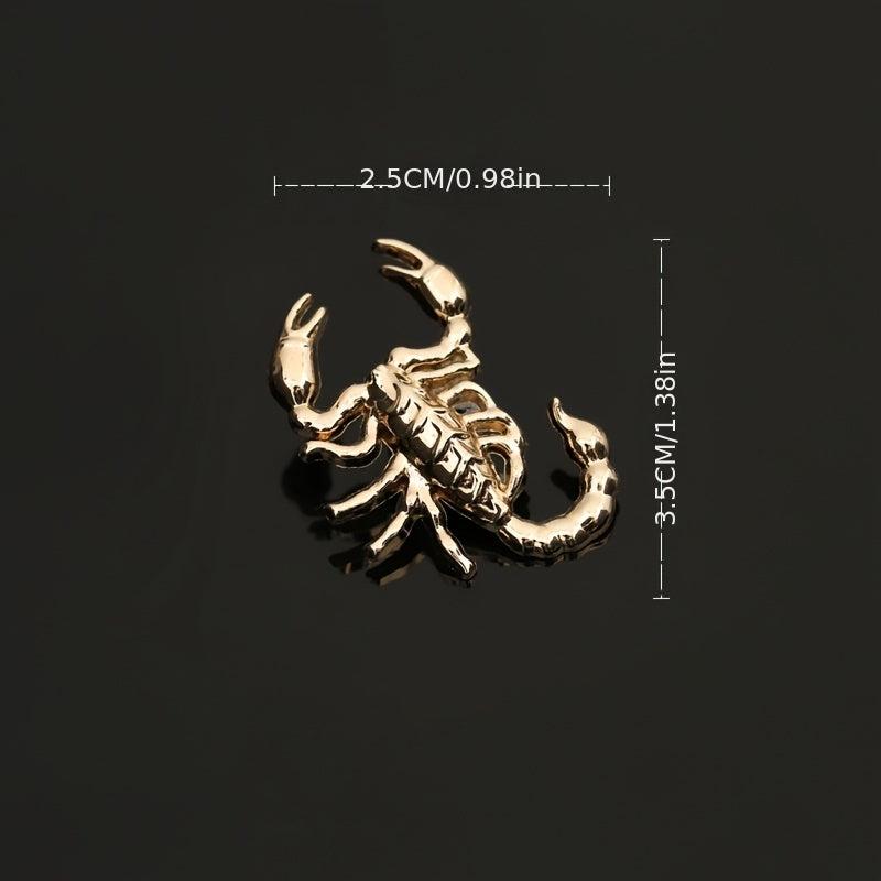 Men's Suit Scorpion Pin
