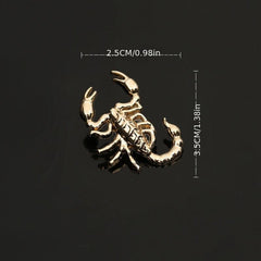 Men's Suit Scorpion Pin