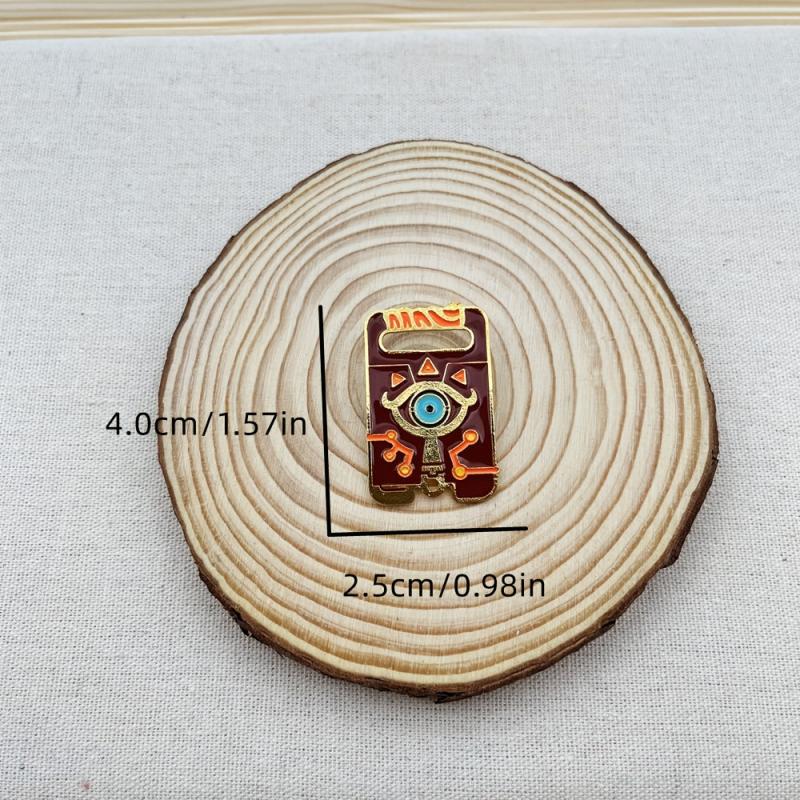 Explorer Game Totem Brooch