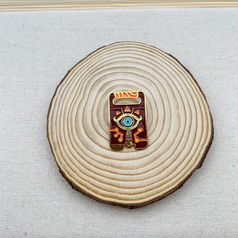 Explorer Game Totem Brooch