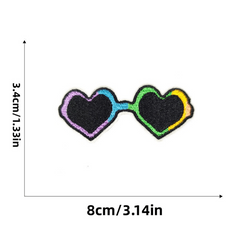 Sea Turtle Whale Rainbow Flower Patches Iron On Appliques