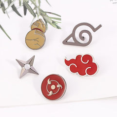 Cartoon Geometric Pattern Brooch for Clothes