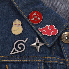 Cartoon Geometric Pattern Brooch for Clothes