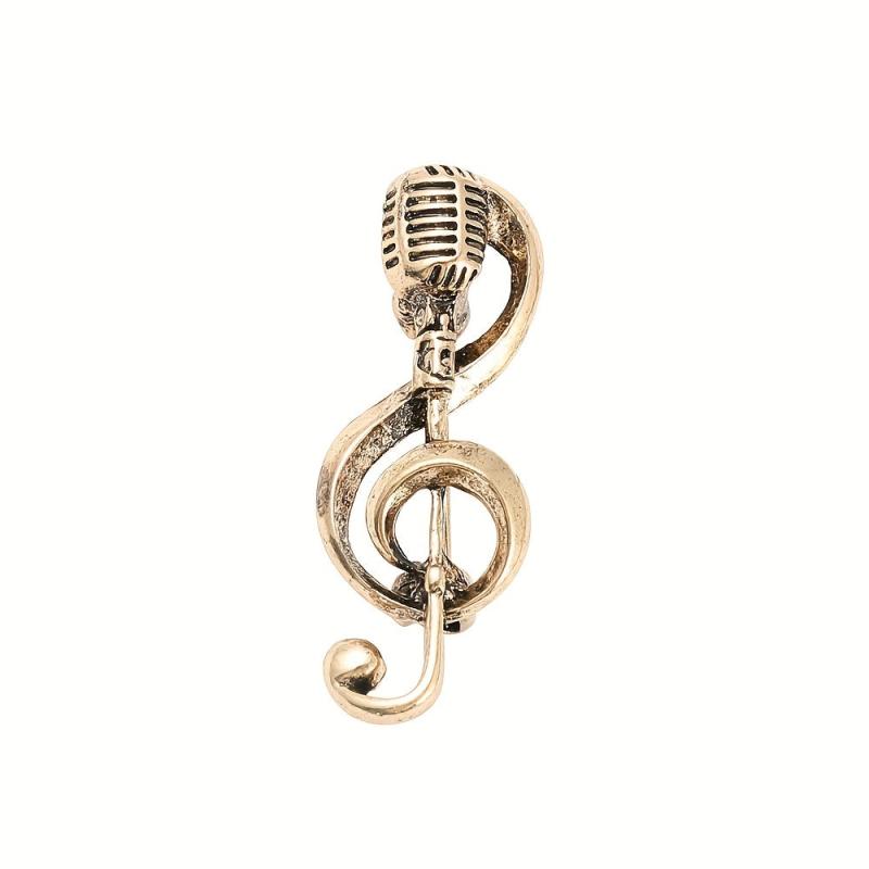 Music Note Brooch For Him