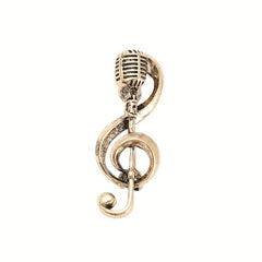 Music Note Brooch For Him