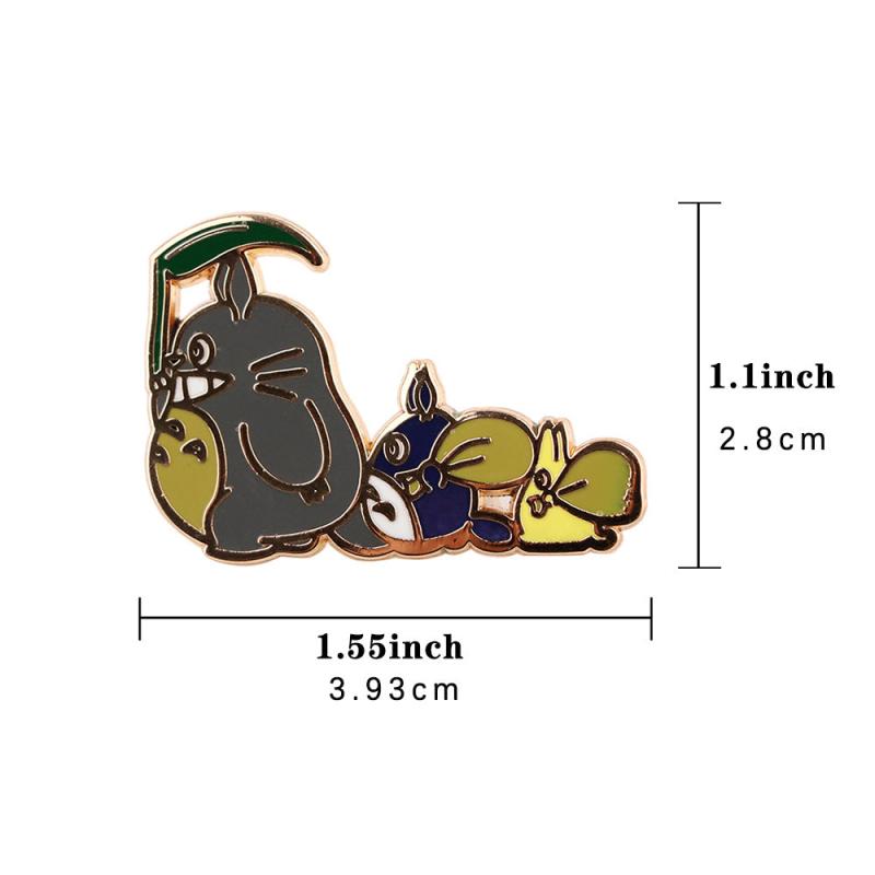 Anime Enamel Pin Badges For Backpacks