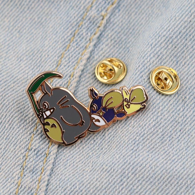 Anime Enamel Pin Badges For Backpacks