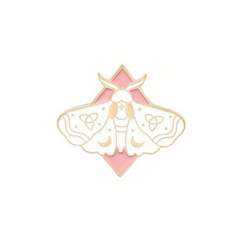 Zinc Alloy Moth Butterfly Insect Brooch Bag Shirt Clothing Accessories