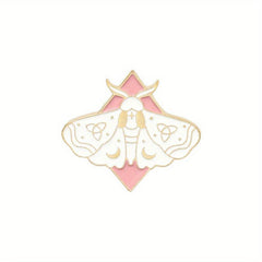 Zinc Alloy Moth Butterfly Insect Brooch Bag Shirt Clothing Accessories