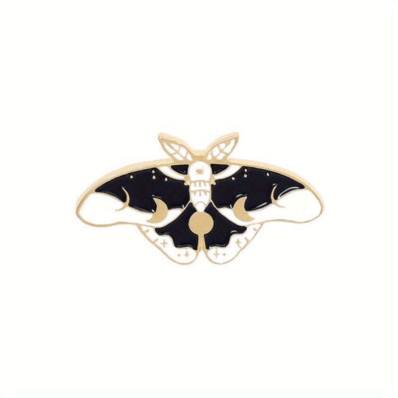 Zinc Alloy Moth Butterfly Insect Brooch Bag Shirt Clothing Accessories