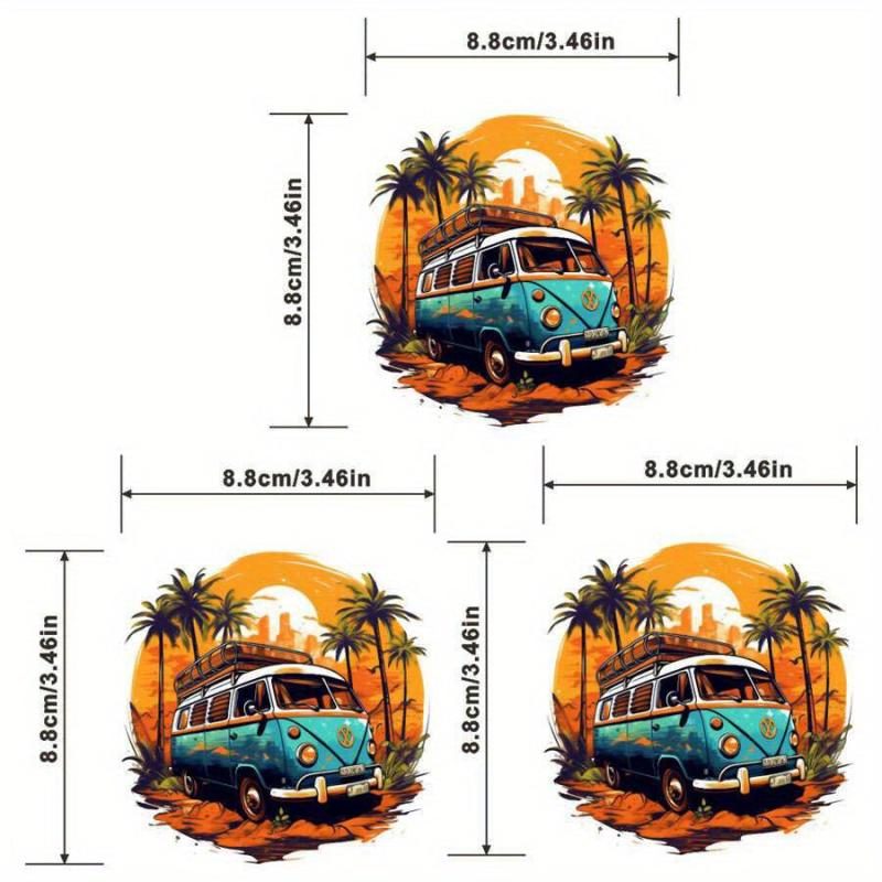 Men's Iron-on Decals Heat Transfer Patches Stickers