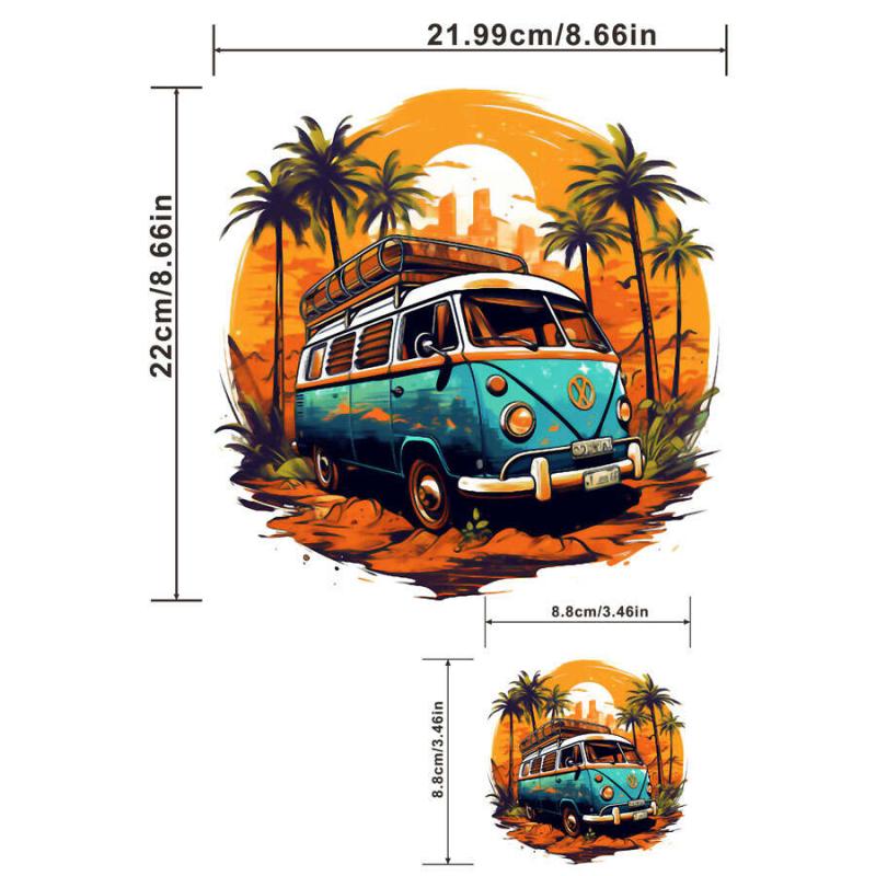 Men's Iron-on Decals Heat Transfer Patches Stickers